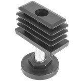 Комплекты прямоугольных заглушек с опорами 50x25 – 25-50M10.D40x25G