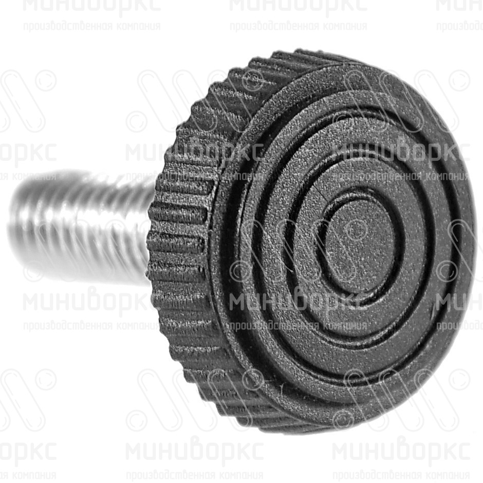 Опора резьбовая  m8x25 25 – 25М8-25ЧС | картинка 3