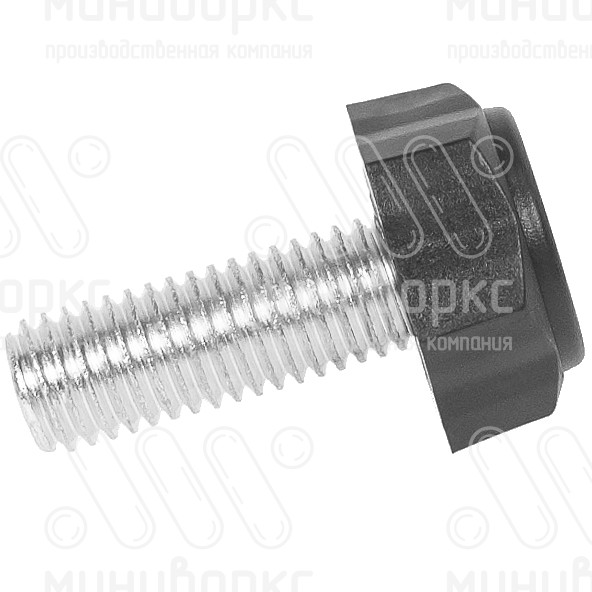 Опора резьбовая  m10x30 22 – 22М10-30ЧС | картинка 2