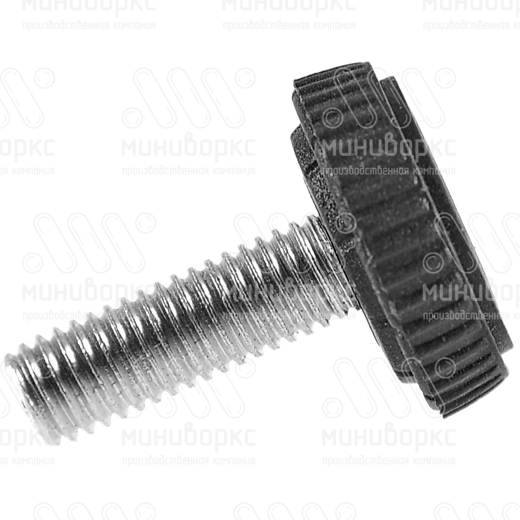 Опора резьбовая  m8x25 25 – 25М8-25ЧС | картинка 2