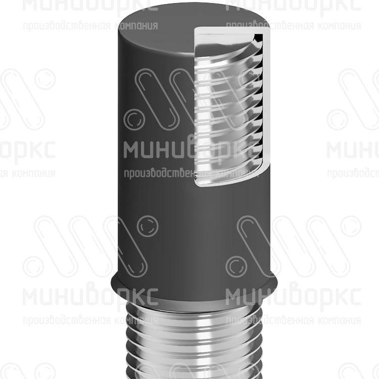 Заглушки для круглой трубы m16 – CAP16 | картинка 4