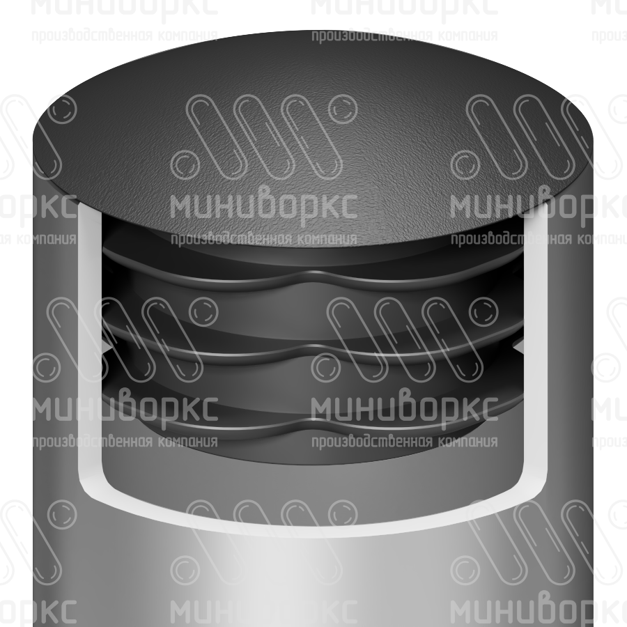 Заглушки для круглой трубы 38 – ILTB38 | картинка 4